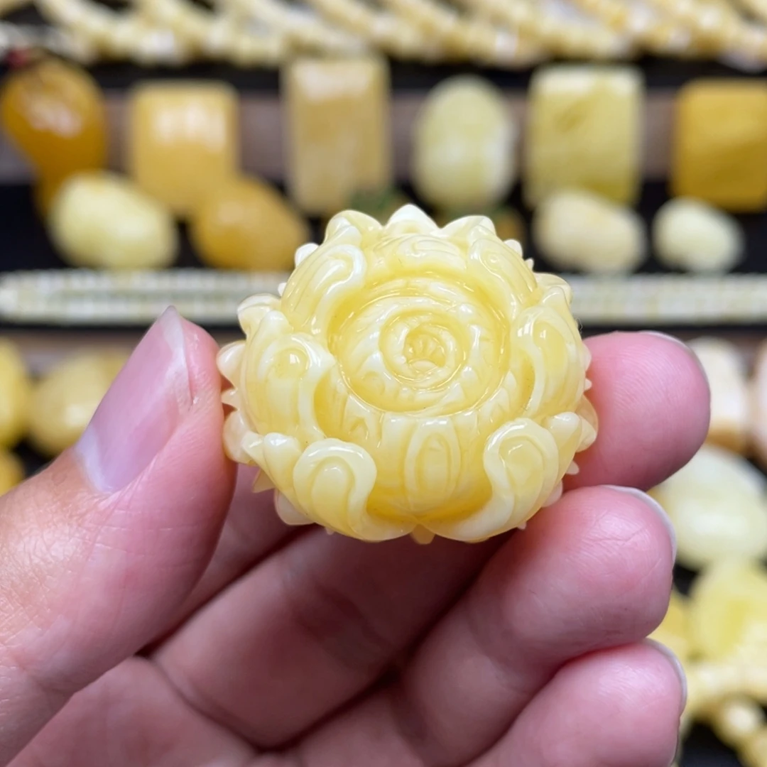 琥珀未镶嵌裸石琥珀蜜蜡