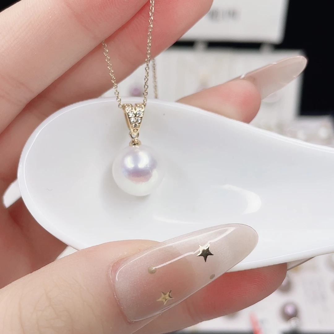 淡水珍珠合金吊坠(赠链)