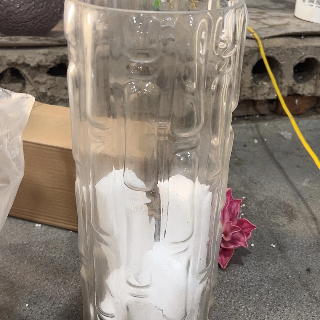 竹节花瓶1540透明