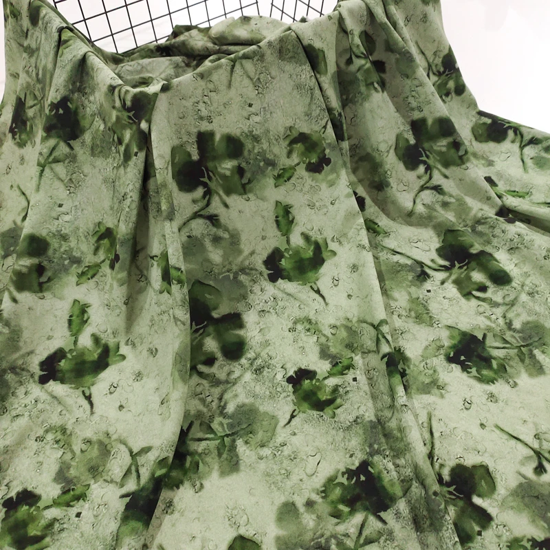 轻纱/飘飘 凉爽木棉棉绸布料 夏季轻薄人造棉绵绸 服装连衣裙面料