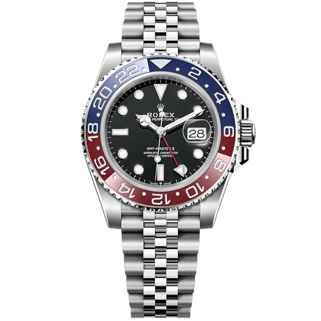 99新 Rolex/劳力士 格林尼治型 II m126710blro五珠可乐 二手全套