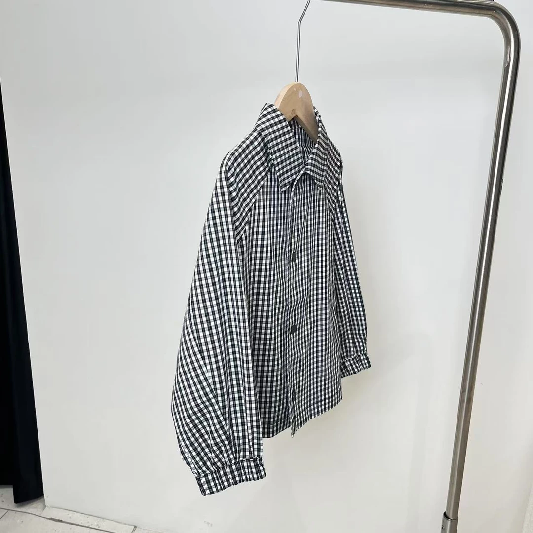 新款长袖衬衫黑白组D108 1008卓系