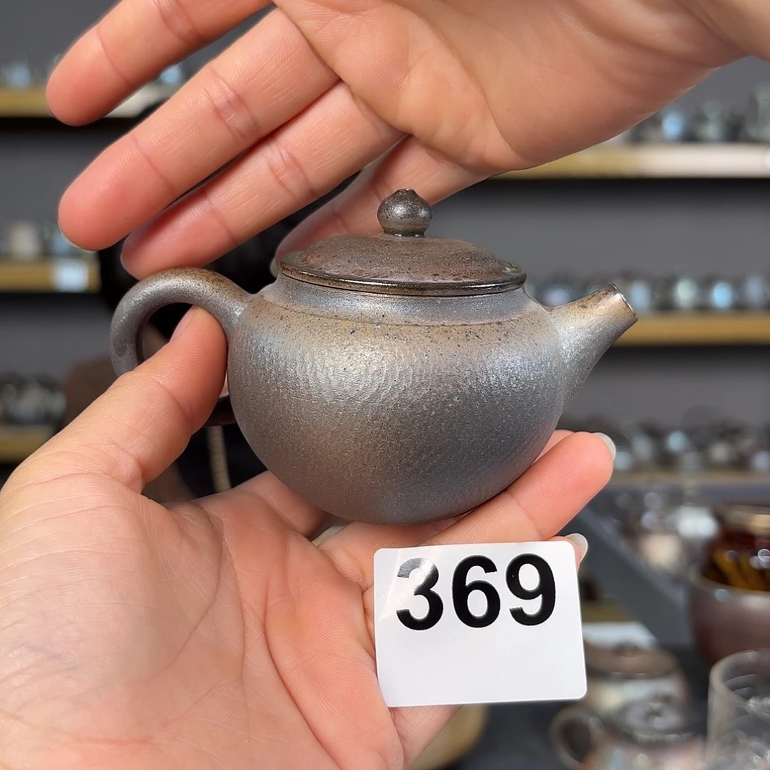 坭兴陶纯柴烧原矿泥料纯手工壶110毫升