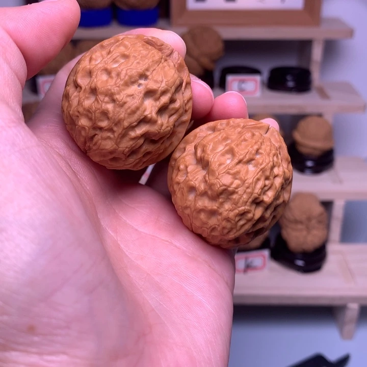 把件文玩核桃62花好月圆40尺