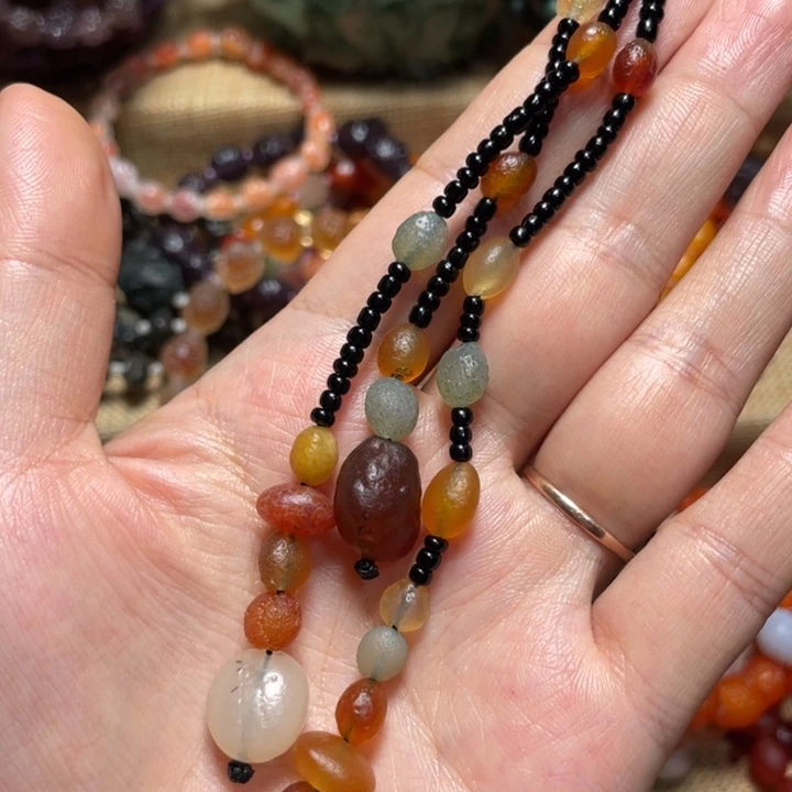 玛瑙/玉髓合金手链