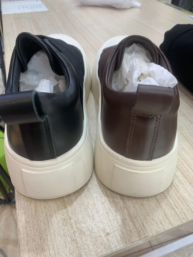 [十一]H时尚女装百搭鞋子法式 黑色休闲女鞋 030-30-161