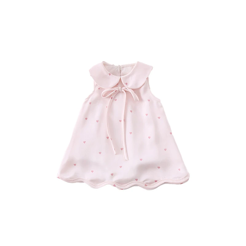 【现货】女童公主裙周岁礼服夏天2025新款小童裙子女宝宝洋气背心裙