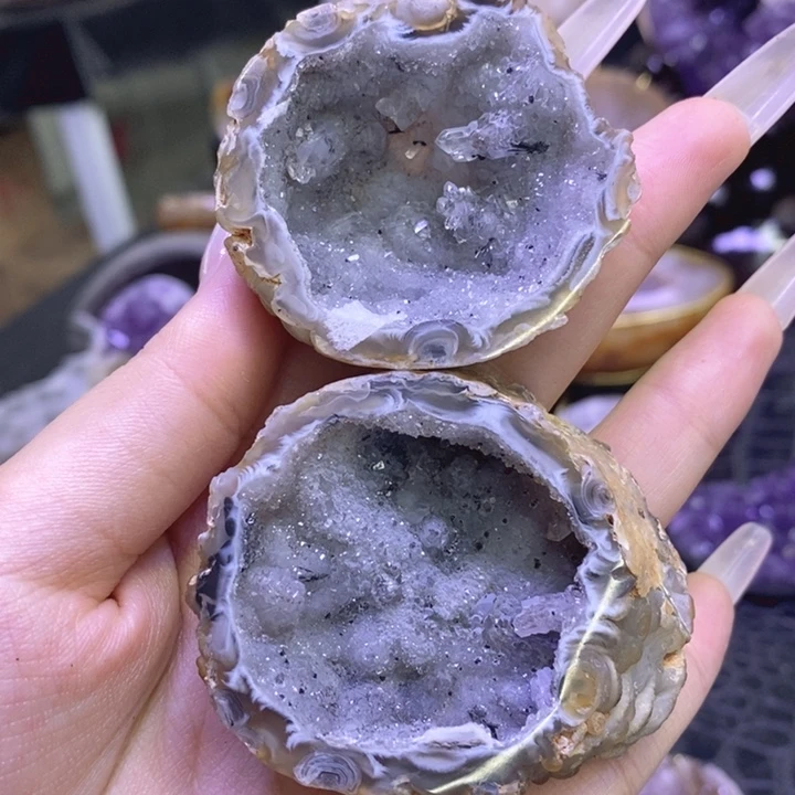 未镶嵌珠宝半成品紫晶福利