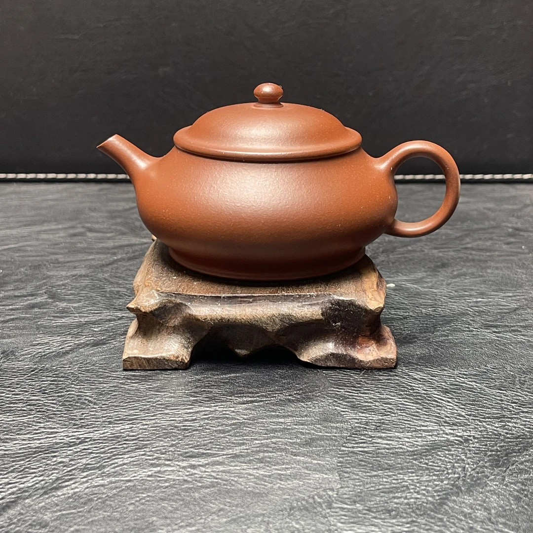 朱泥明炉·宜兴紫砂壶·150cc