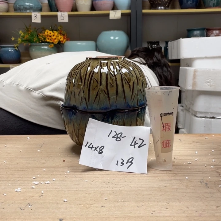 紫砂花盆多肉花盆微瑕42