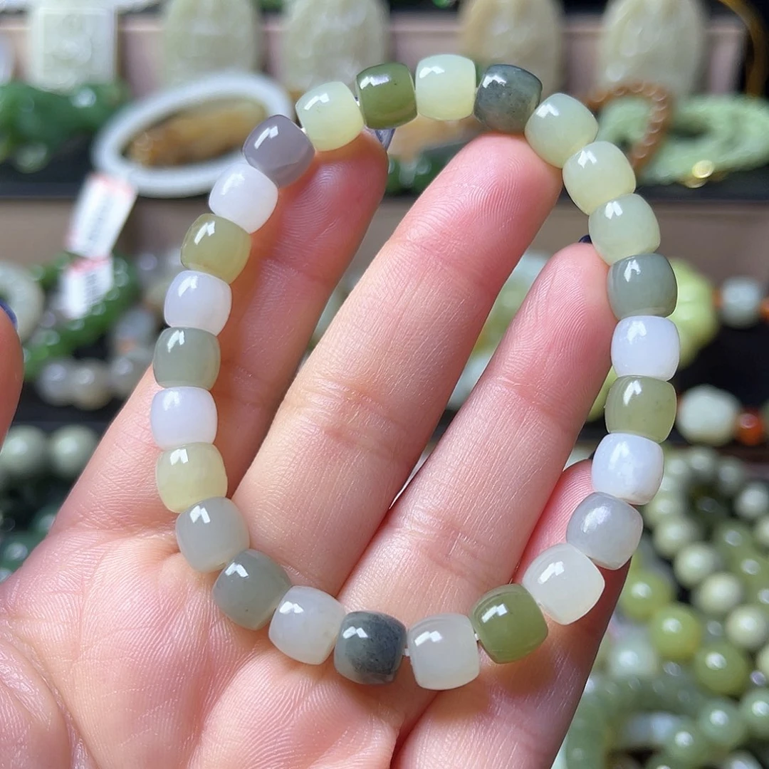 和田玉手链未镶嵌