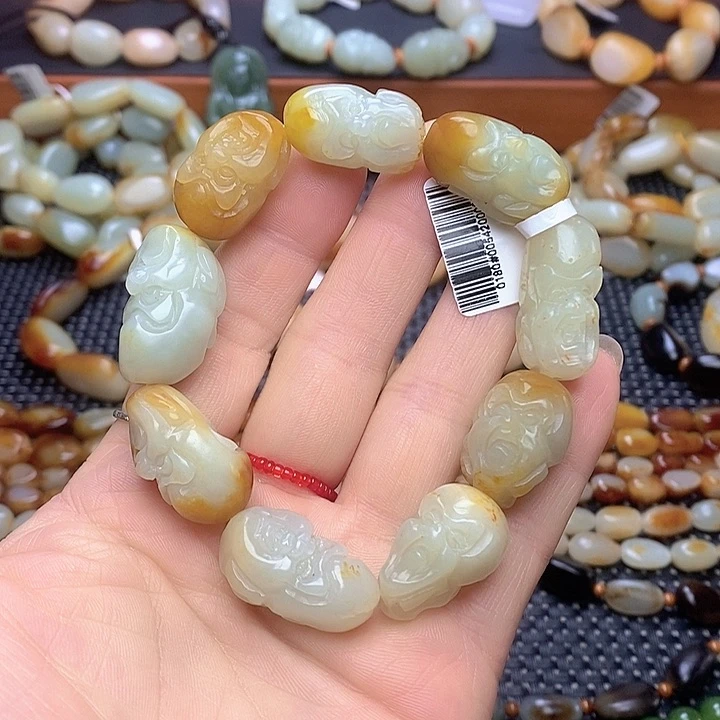 手链未镶嵌和田玉叼*