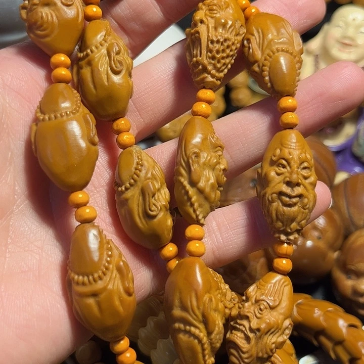 手串/手链橄榄核立新脖挂