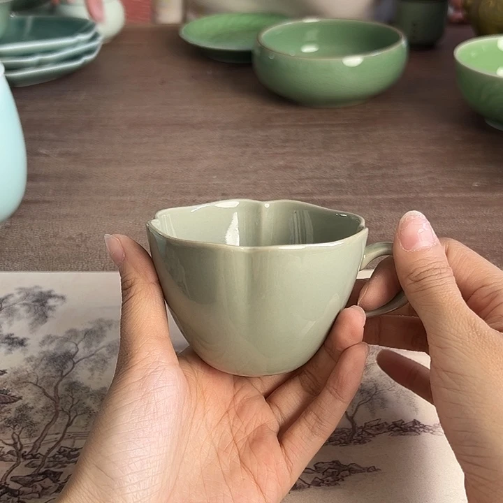 小米茶器龙泉青瓷