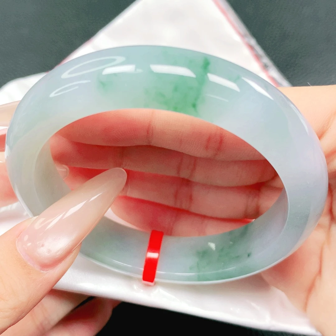 翡翠未镶嵌手镯58