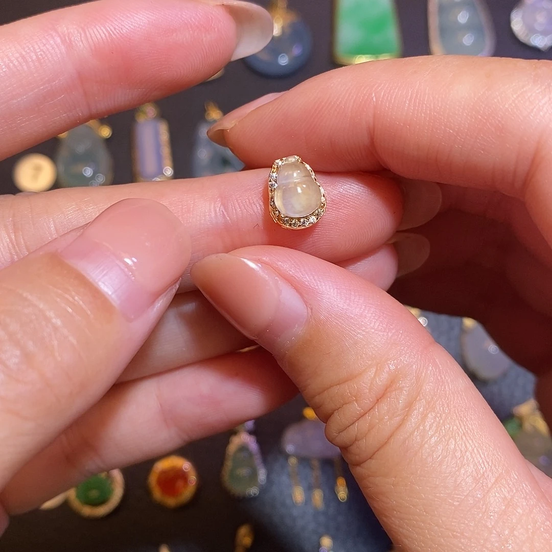 翡翠银S925镶嵌项链