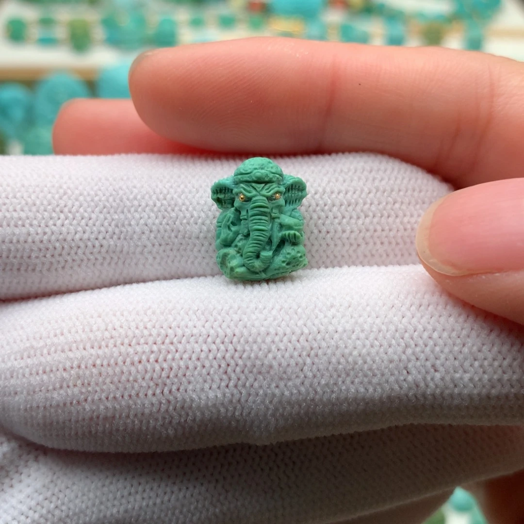 绿松石未镶嵌配饰