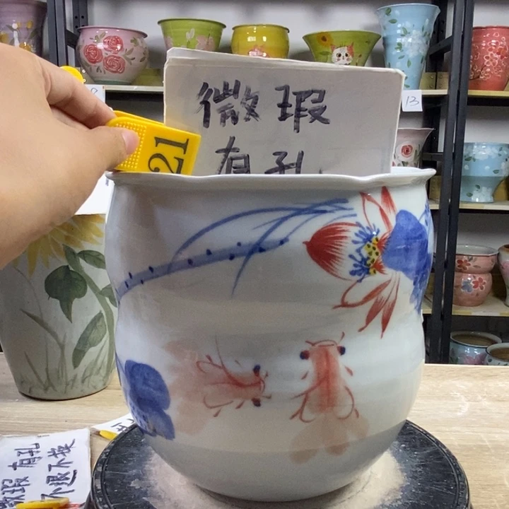 1tc景德镇陶瓷花盆