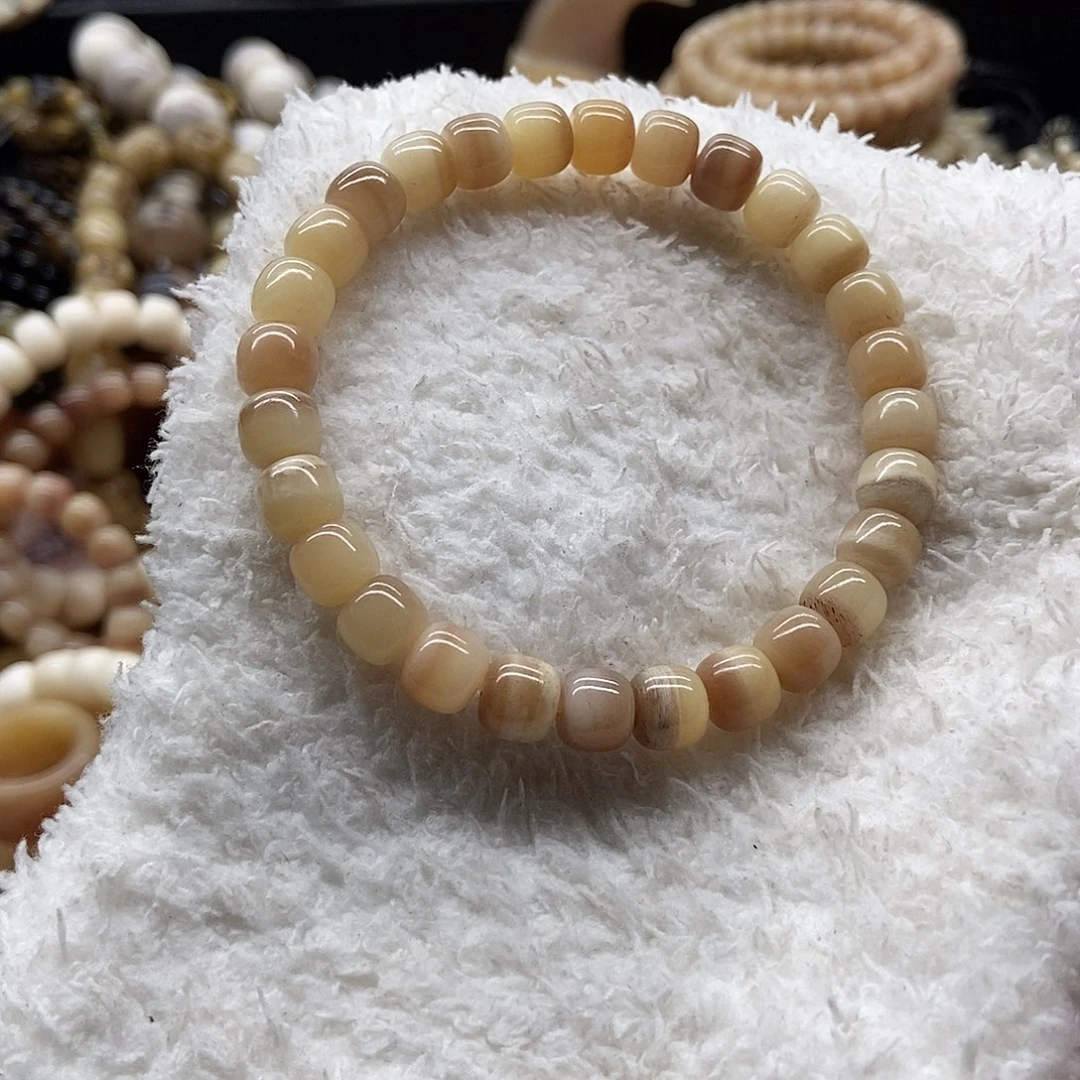 手串/手链驼骨优**乐8毫米驼骨三花