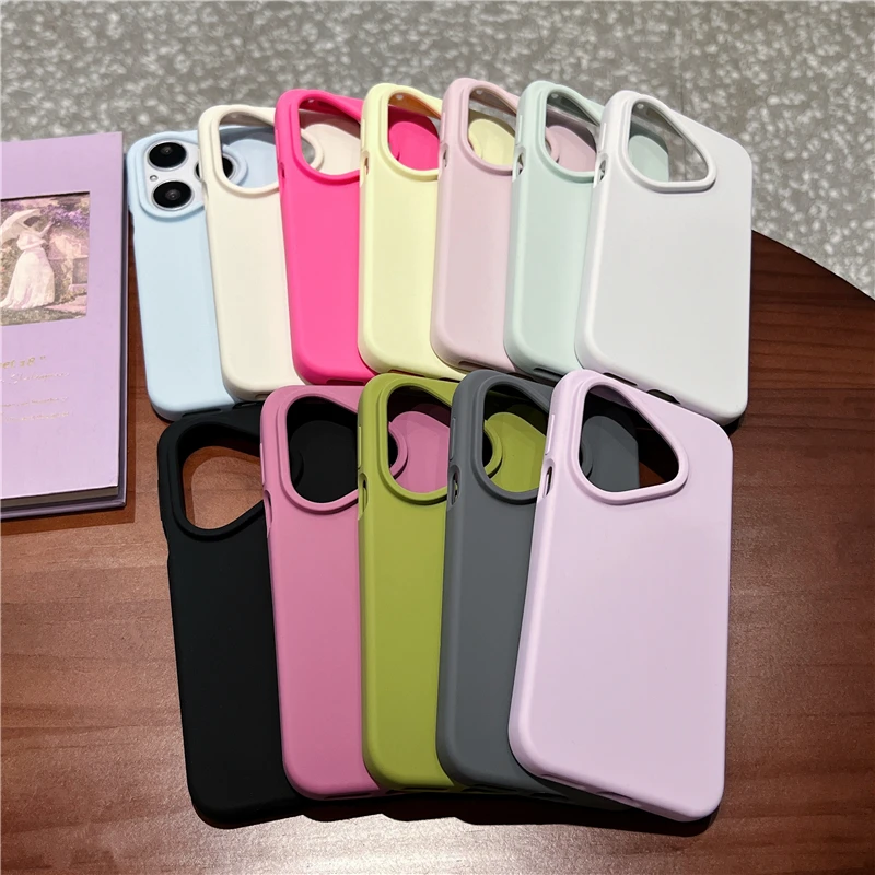 高品质真液态硅胶适用华为pura80手机壳p70防摔mate70pro亲肤男女