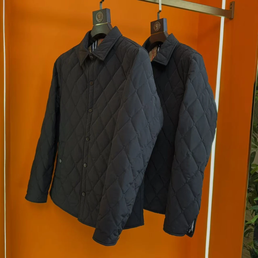 秋冬男士轻薄修身时尚棉服棉袄外套短款男款休闲保暖冬季