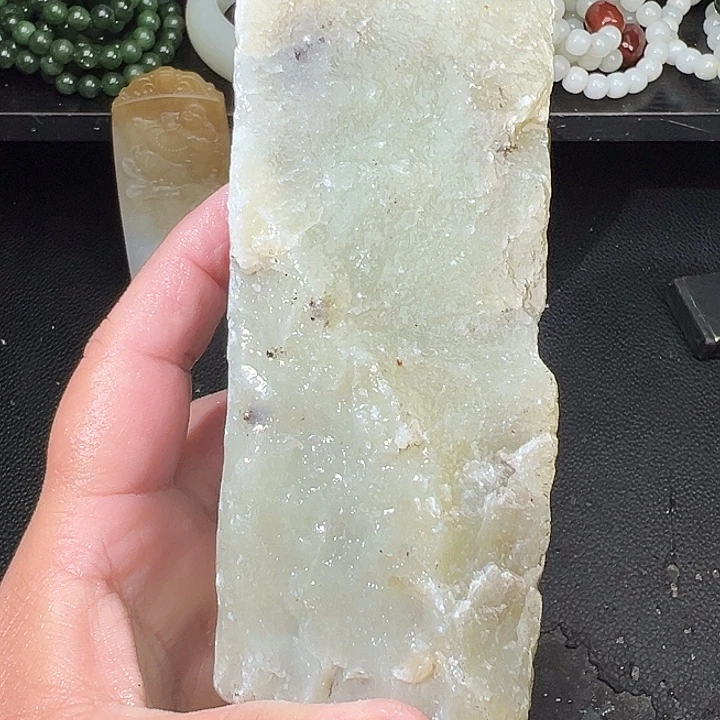 和田玉（糖玉）未镶嵌车挂