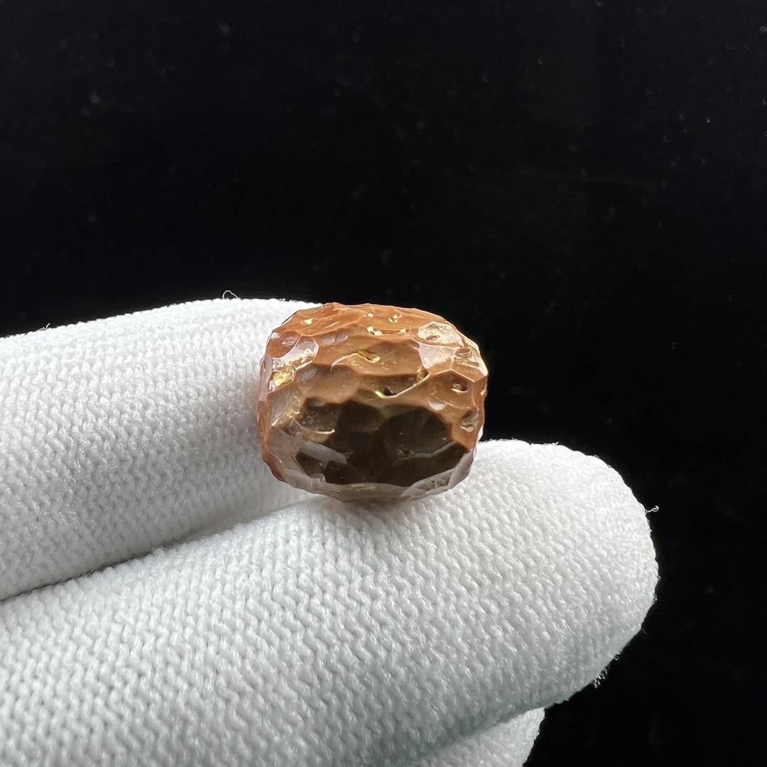 X7549天然猛犸牙 配饰 13.3*14.7mm支持鉴定 假一罚四