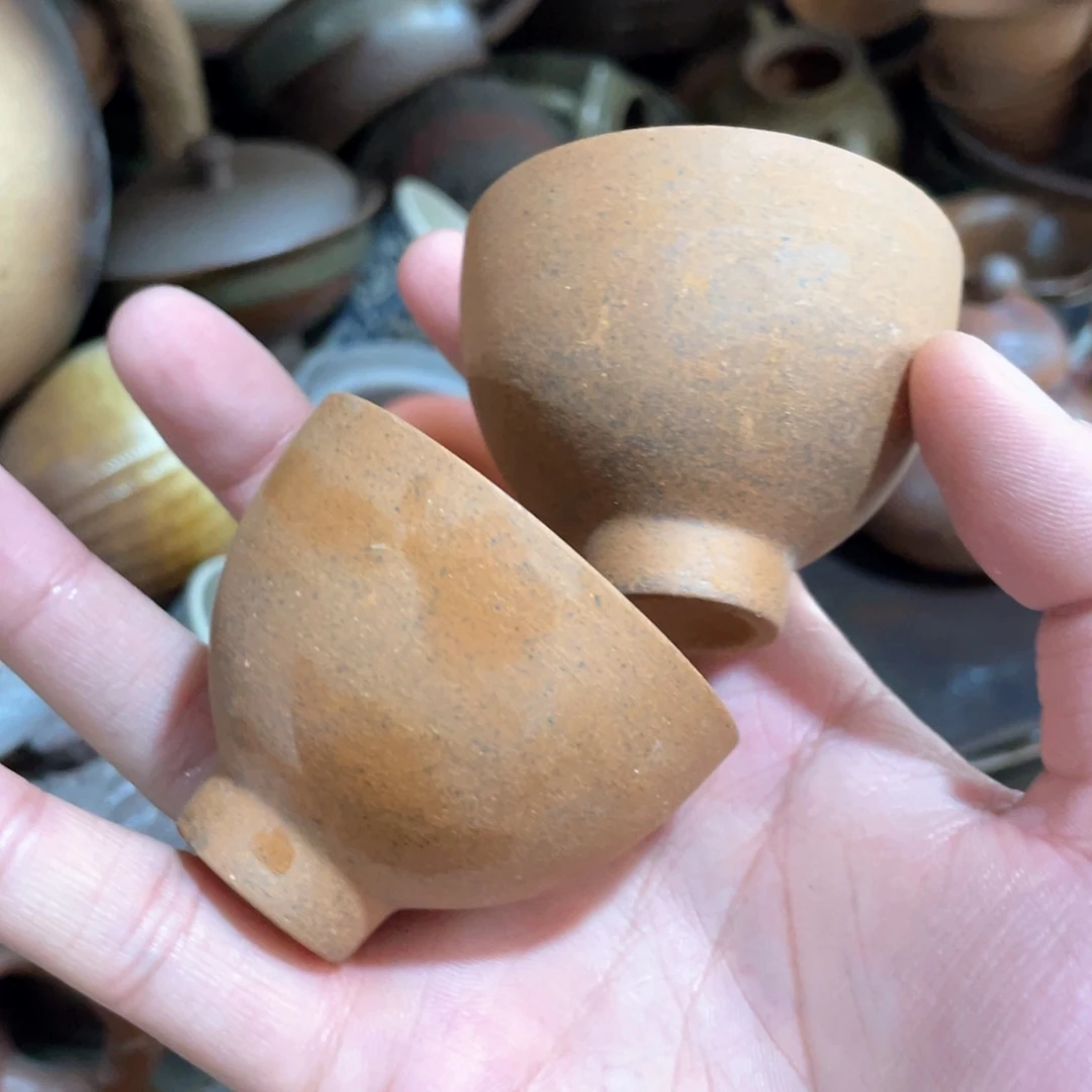 瓷片原矿绿植盆景茶香熏酒