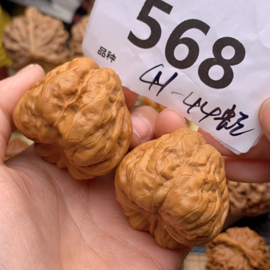 文玩核桃把件568号41-44蛙