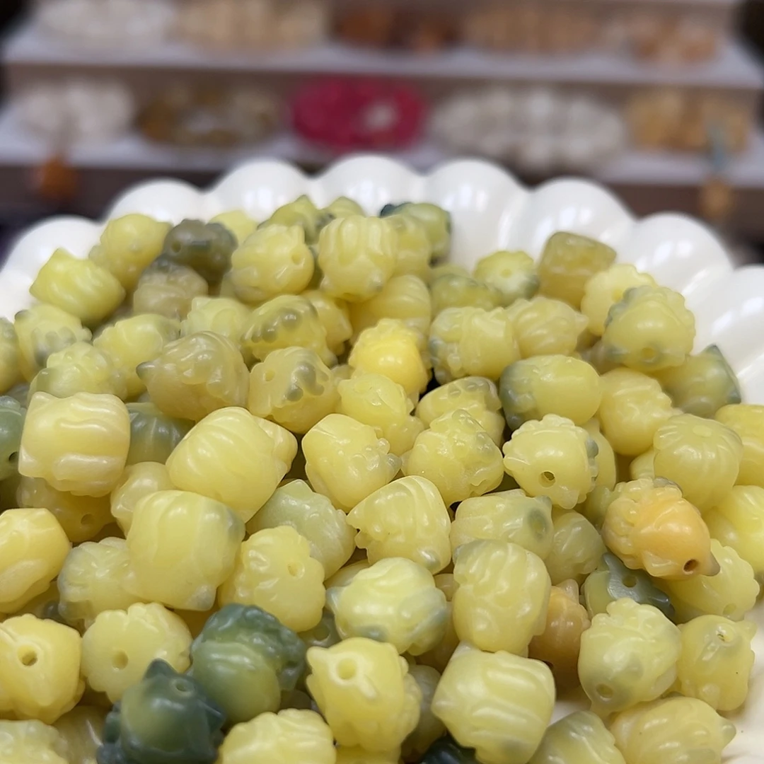 手串菩提根/象牙果卡12青柠凤九30颗