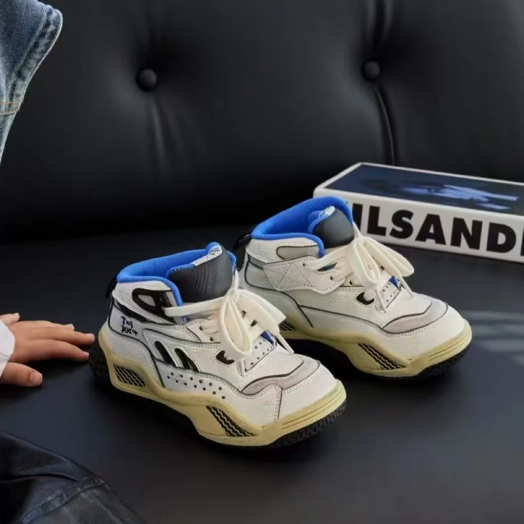 男女篮球鞋套楦秋季运动鞋男鞋童鞋透气高帮鞋