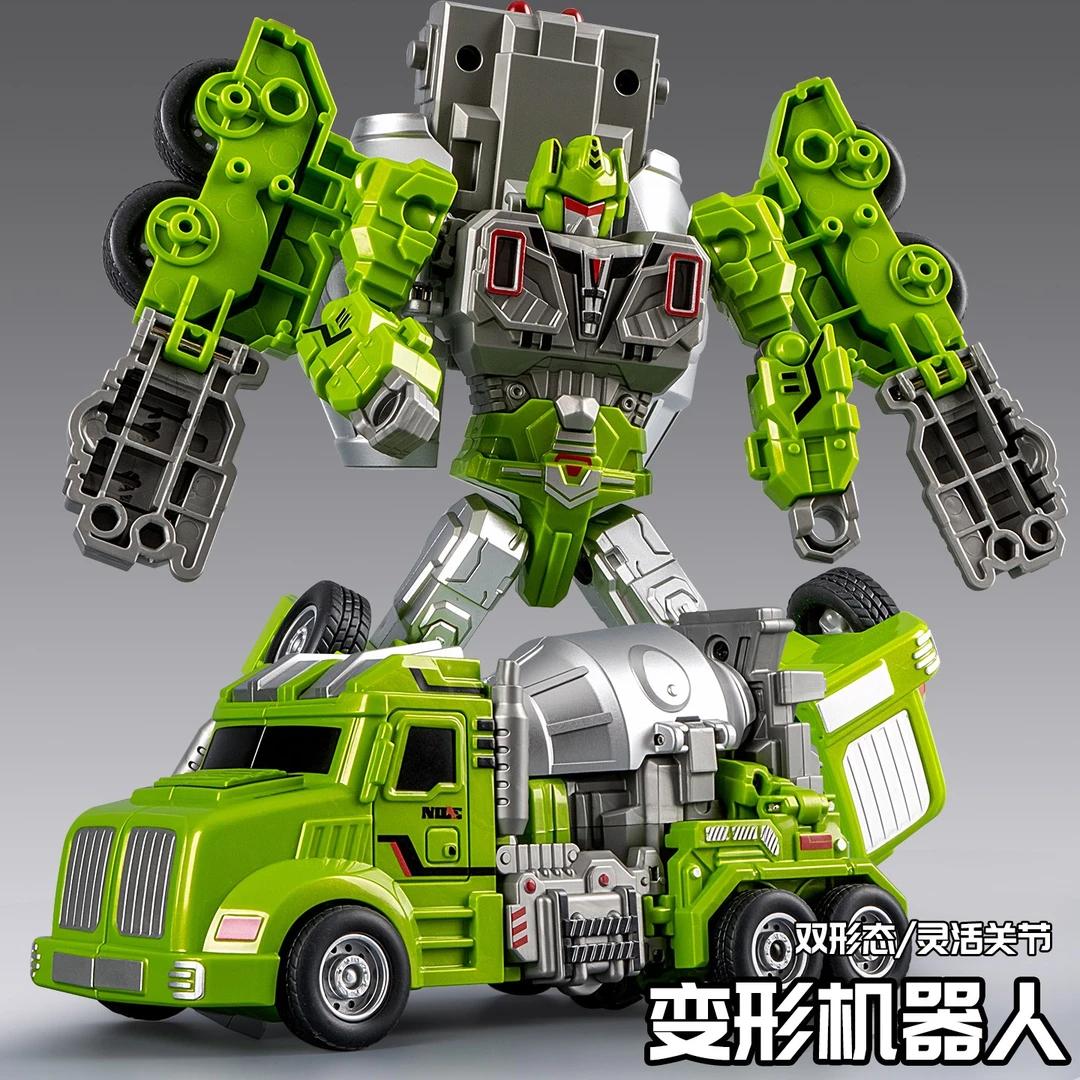 变形机器人战士3-6岁儿童变身卡车惯性小汽车战警益智玩具礼物
