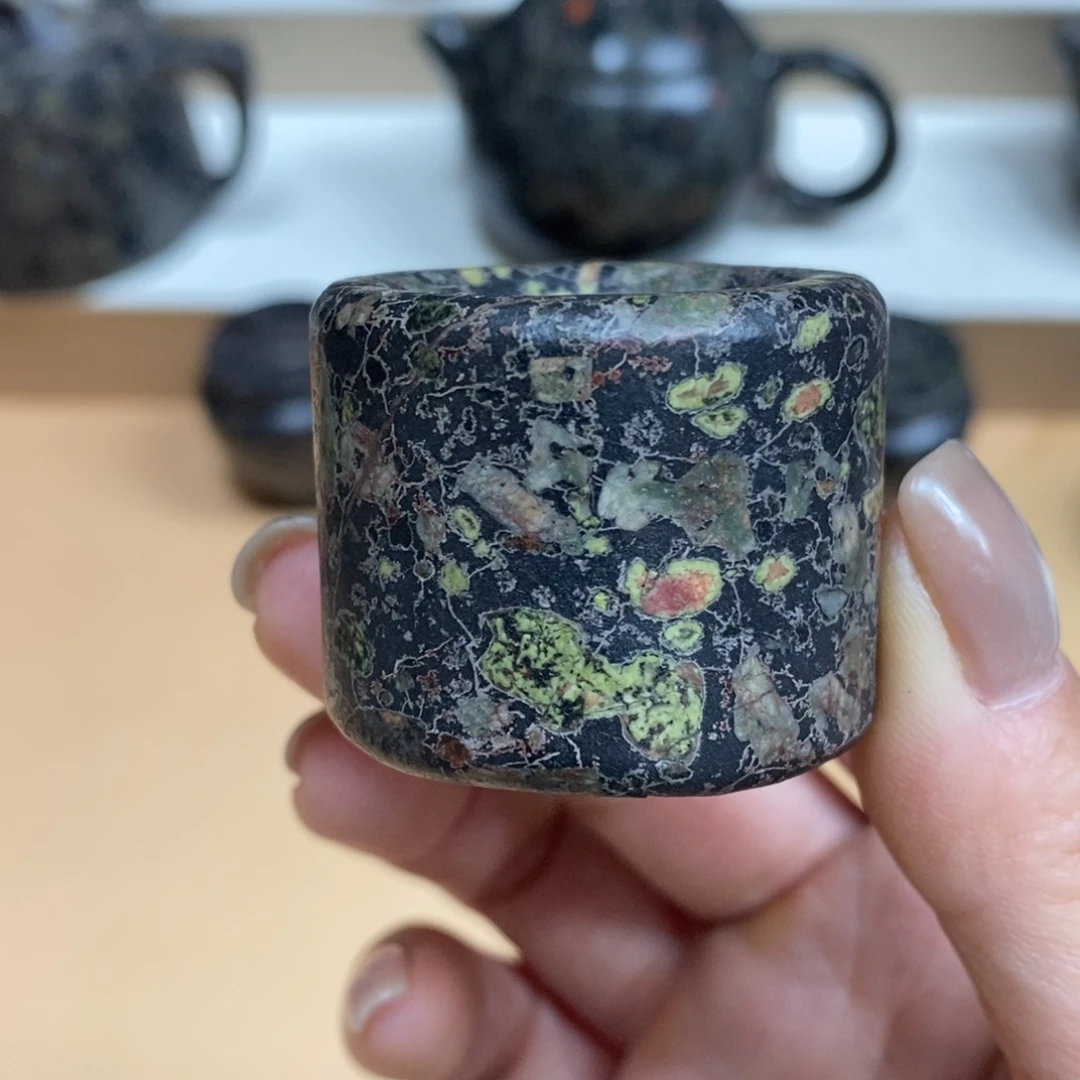 玉福茶具瓷安山玉