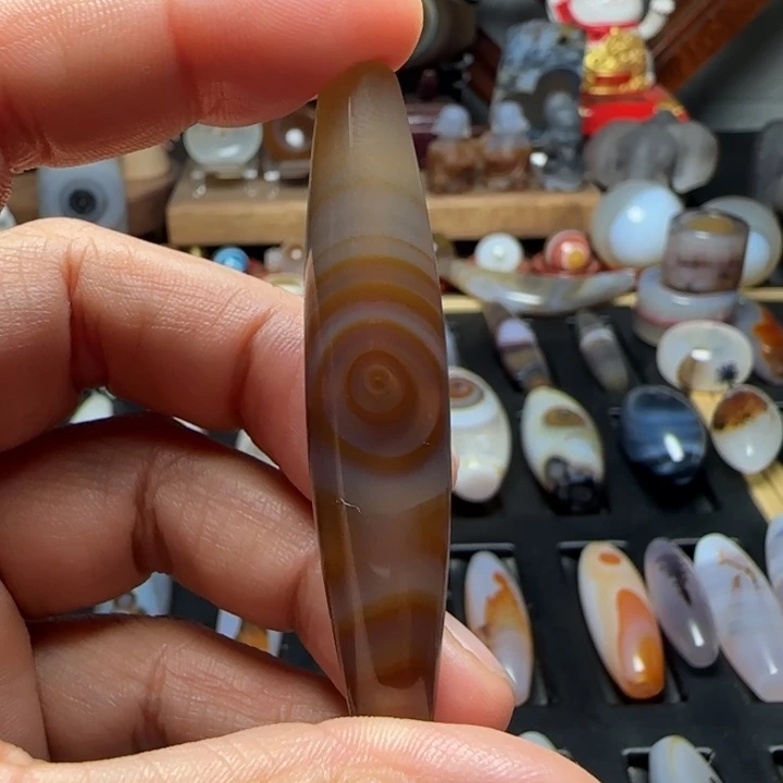 升***哥玛瑙/玉髓未镶嵌颈饰