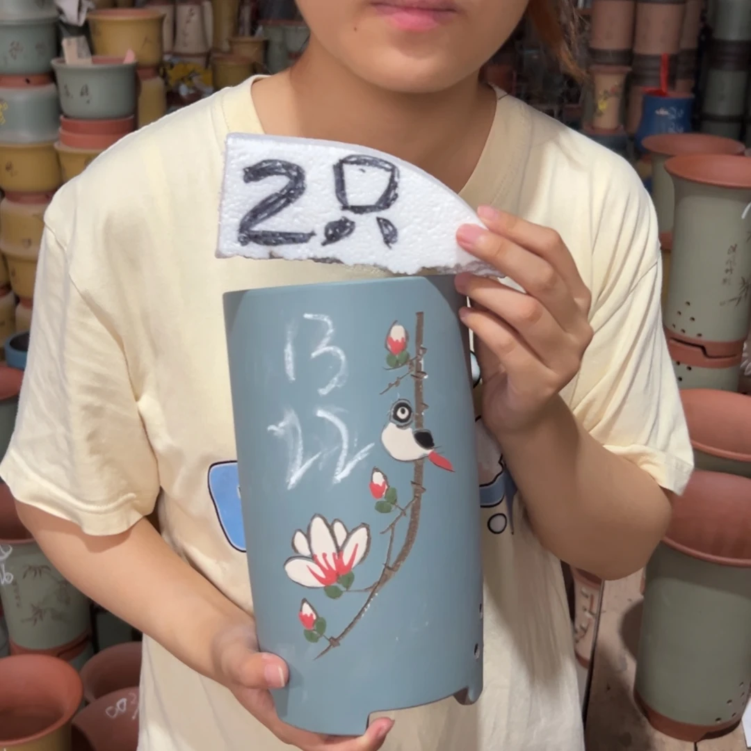 宜兴川阁紫砂花盆