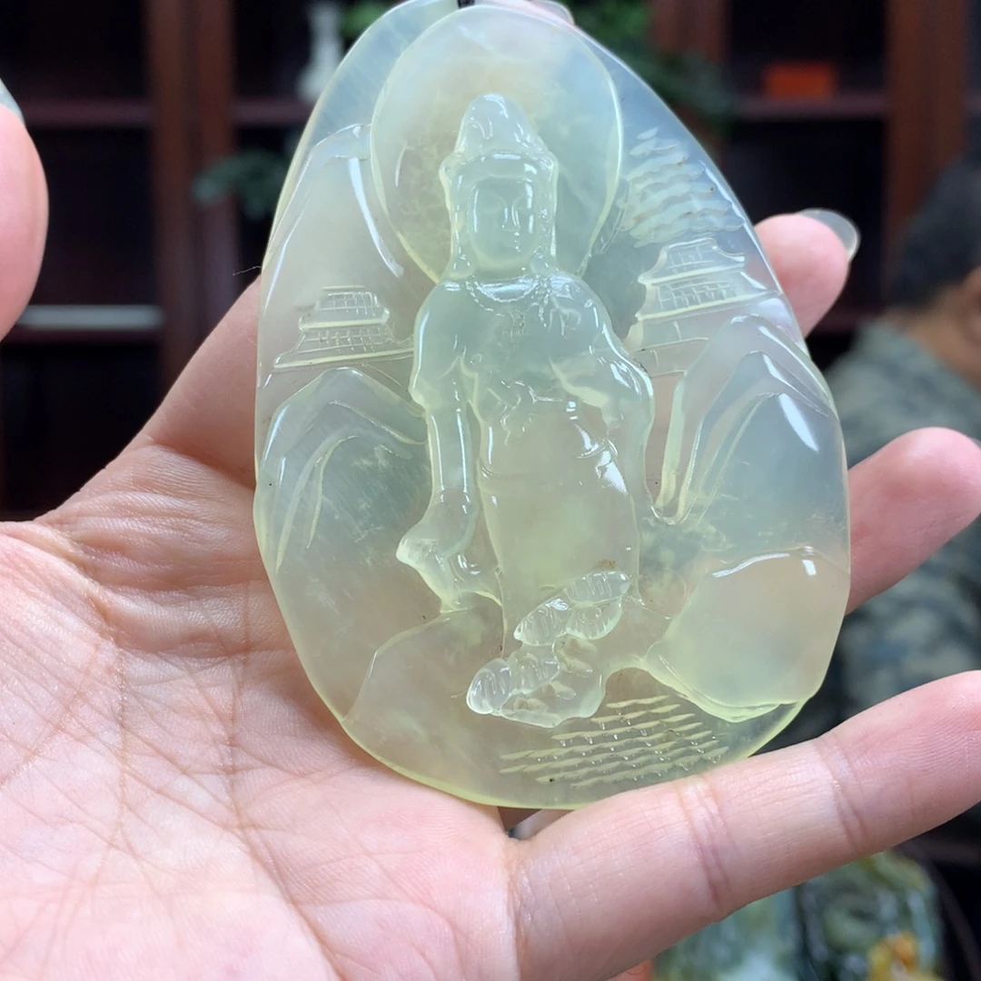 未镶嵌蛇纹石玉颈饰