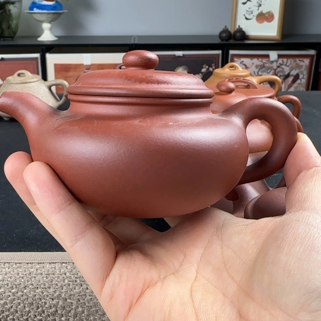 紫砂茶壶微瑕仿古