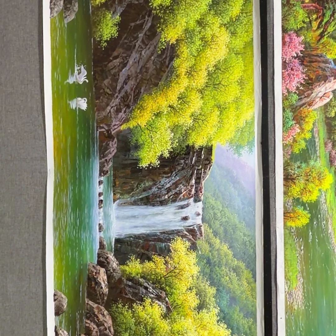 油画我也想要这样一