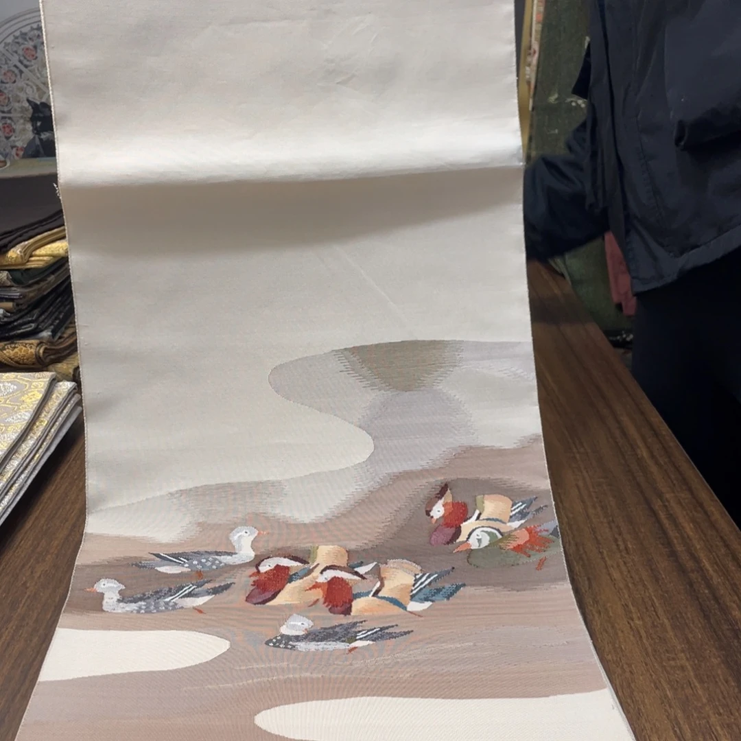 织绣51 唐锦西阵织桌旗