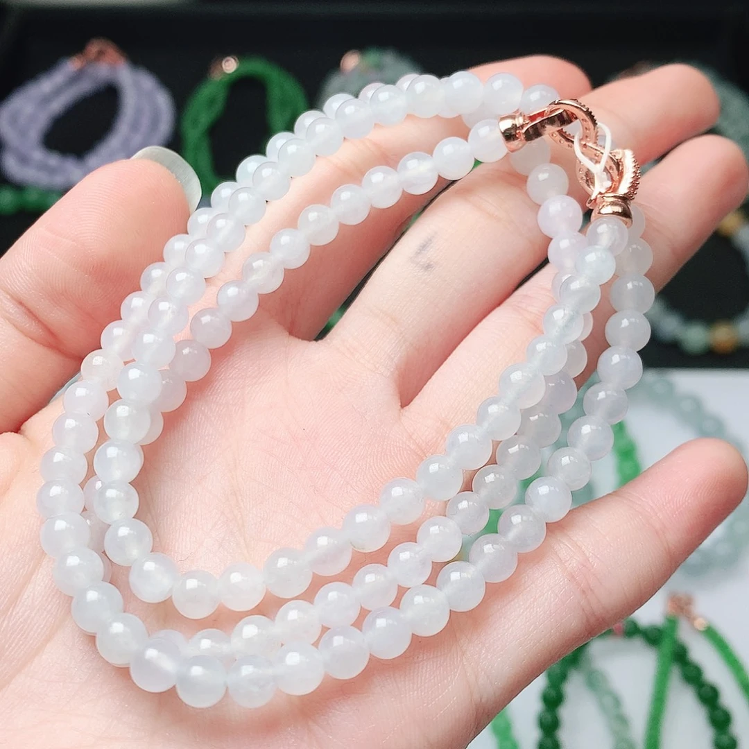 翡翠未镶嵌手链翡翠