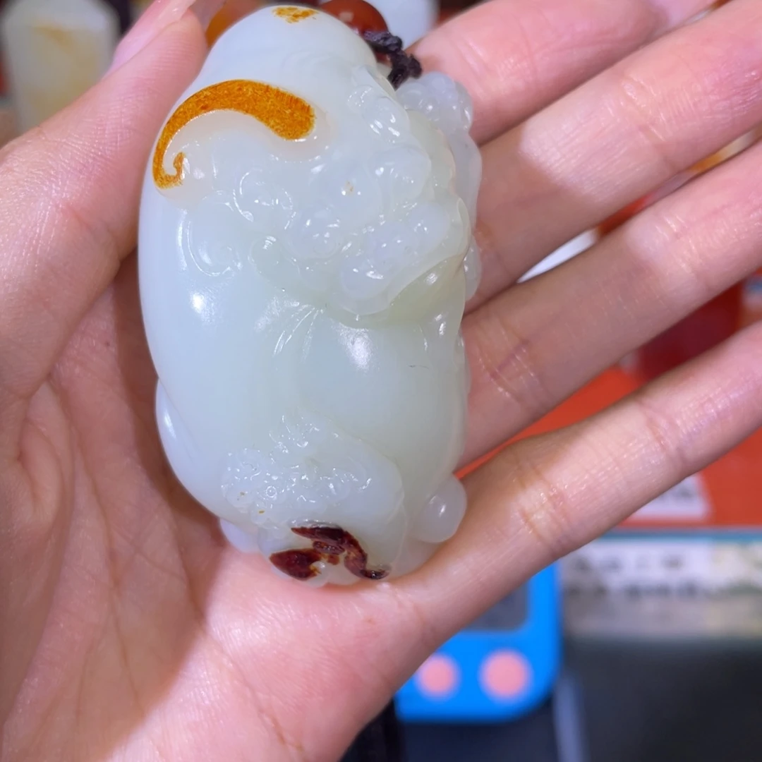 那***。未镶嵌和田玉把件