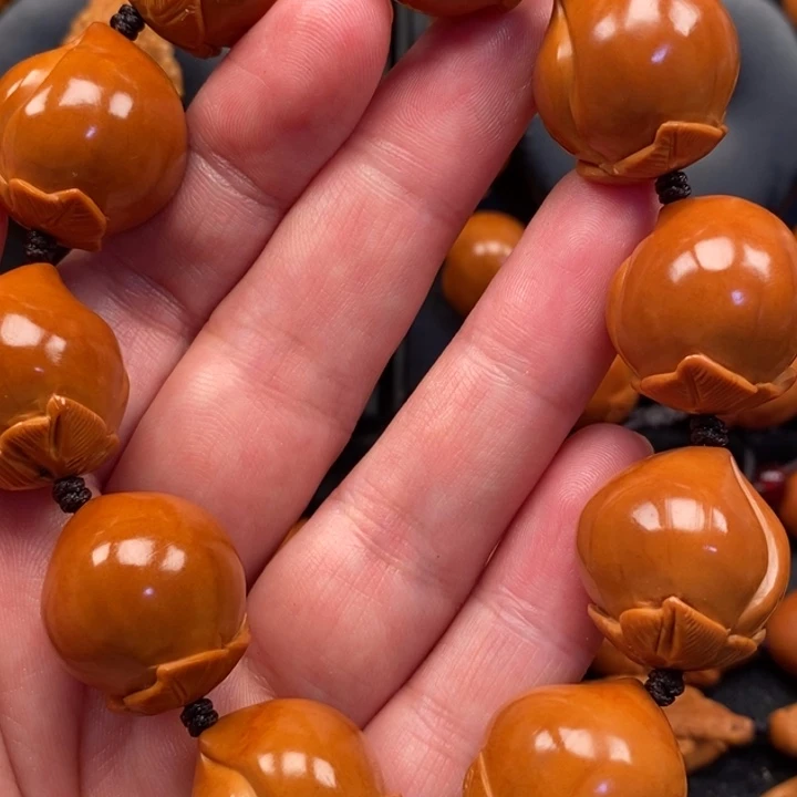 手串/手链橄榄核20桃子