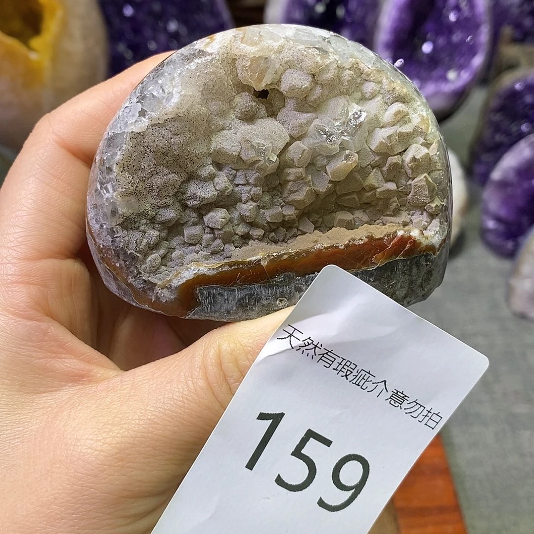 珠宝半成品紫晶未镶嵌