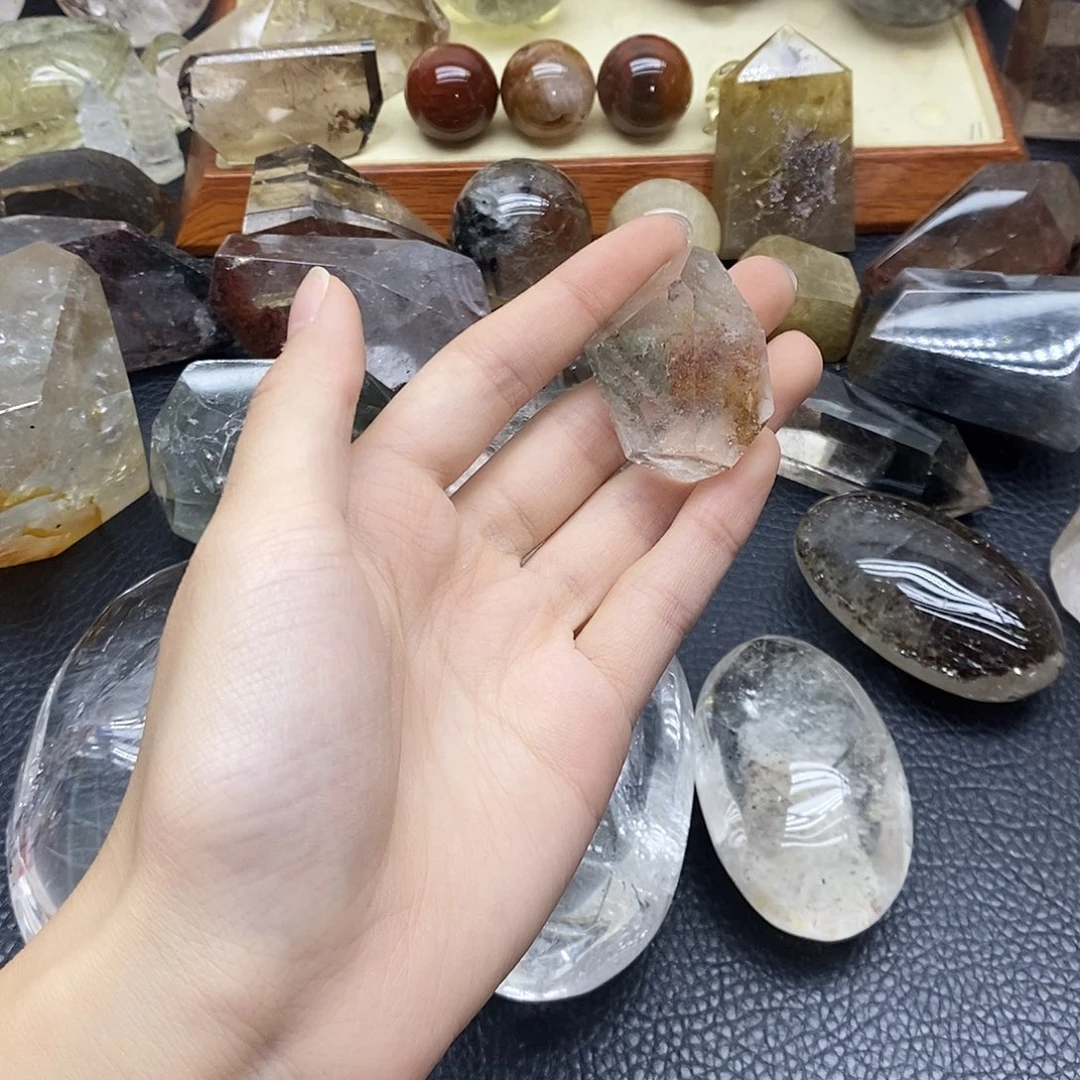 水晶未镶嵌珠宝半成品55水晶石