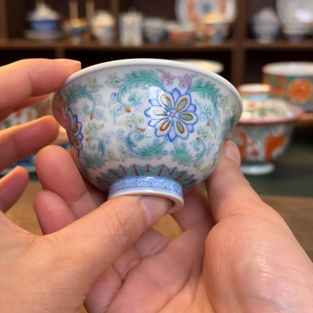 纯手工手绘陶瓷茶具