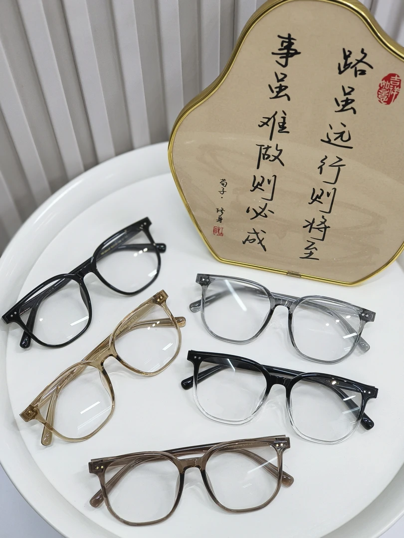 小黄车12号—TR1354大框方圆男女通用休闲百搭网红时尚眼镜框潮流