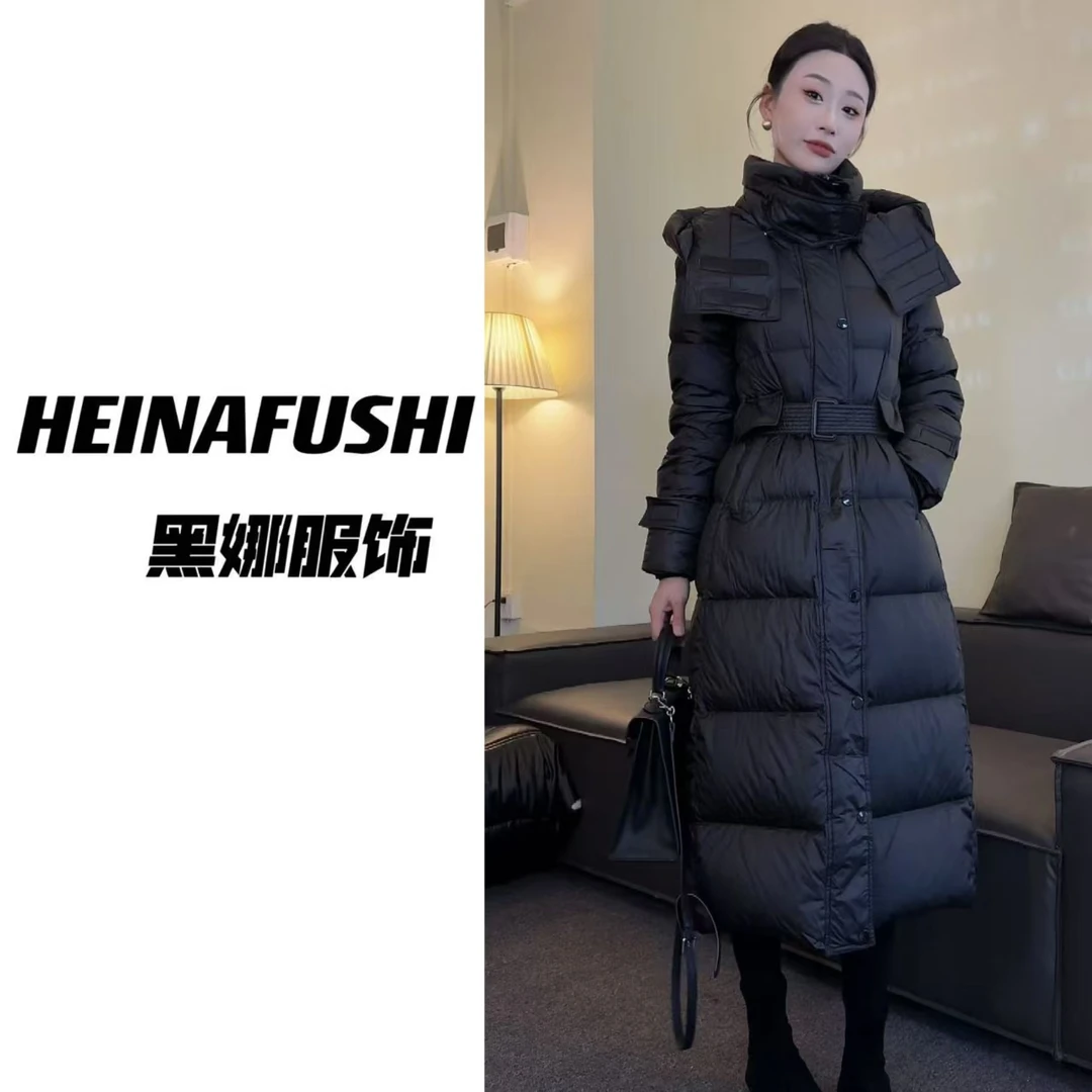 HEINA高品质90白鸭绒羽绒服F 3125-1