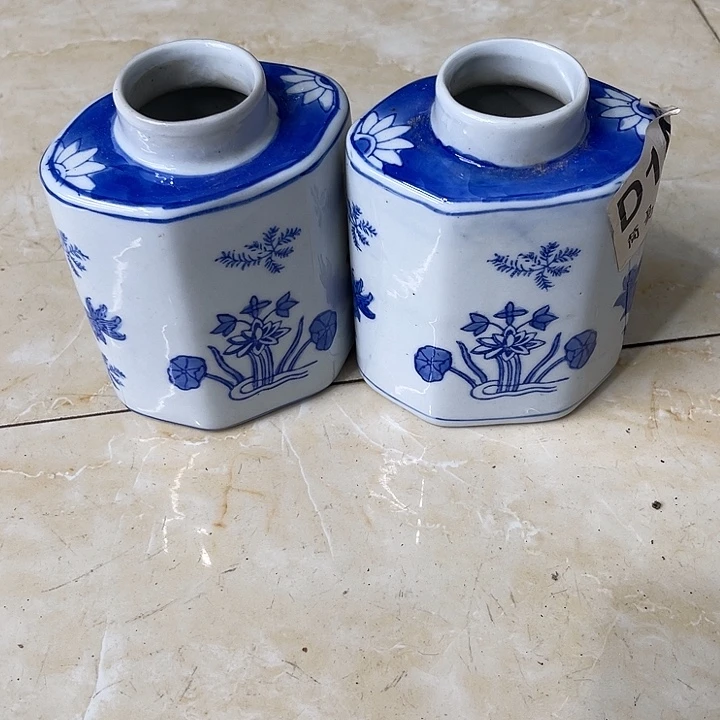 陶瓷制品摆件老瓷无盖