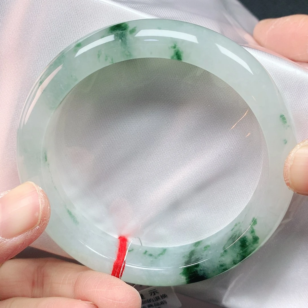 翡翠手镯未镶嵌57+圈