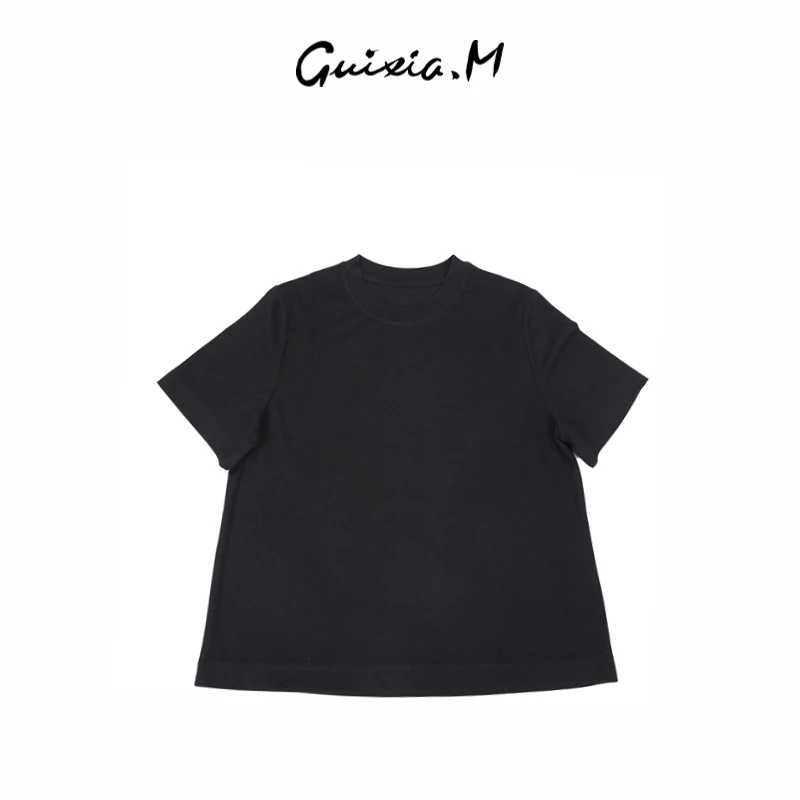 【 Guixia.M 】磨毛软糯百搭云朵简约短袖T恤